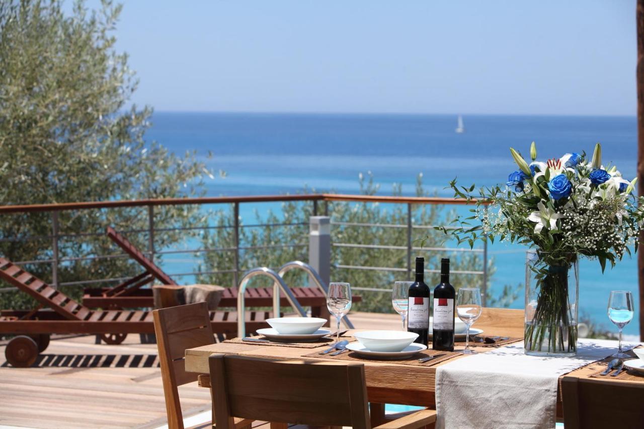 Capro - Milos Bay Villas Áyios Nikítas Exteriör bild