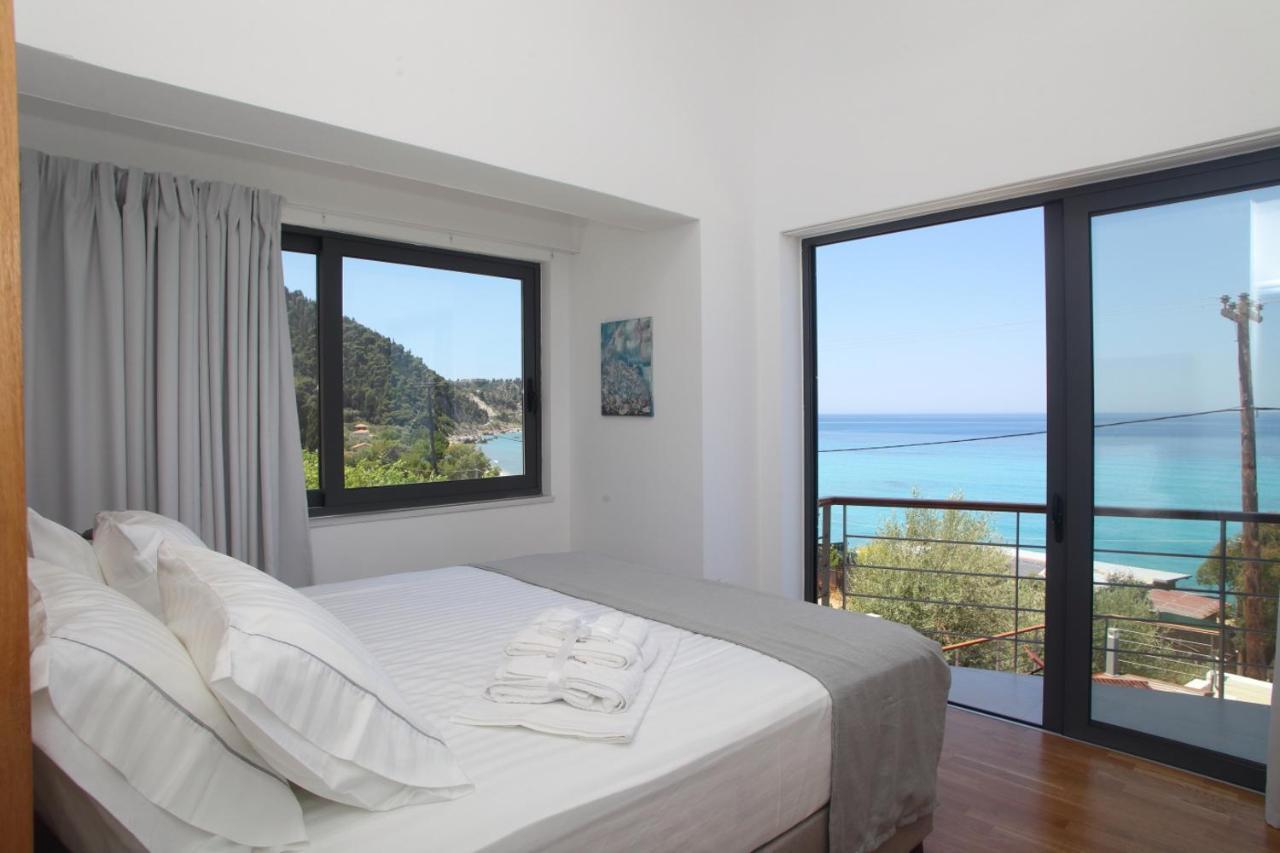 Capro - Milos Bay Villas Áyios Nikítas Exteriör bild