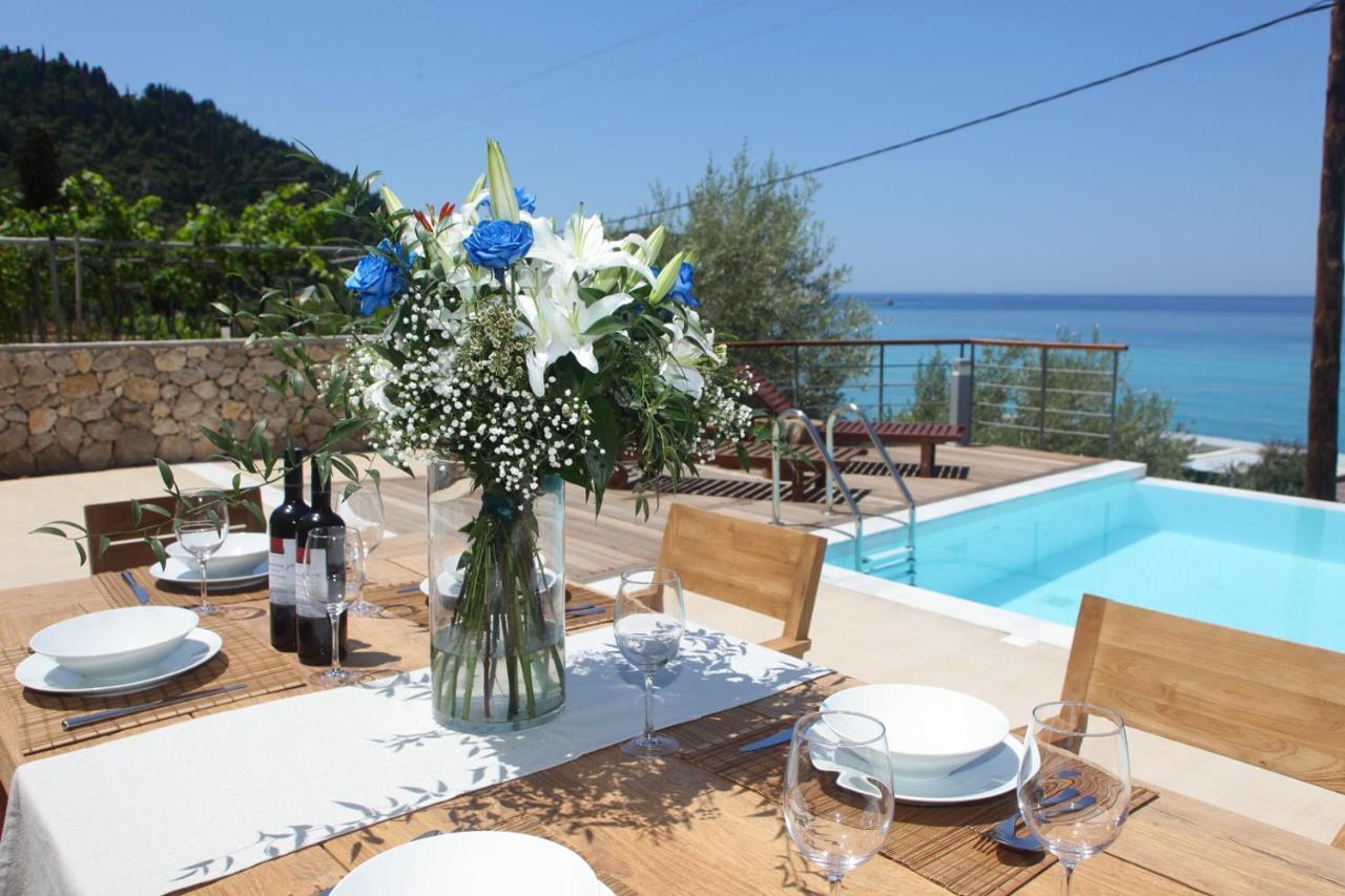 Capro - Milos Bay Villas Áyios Nikítas Exteriör bild