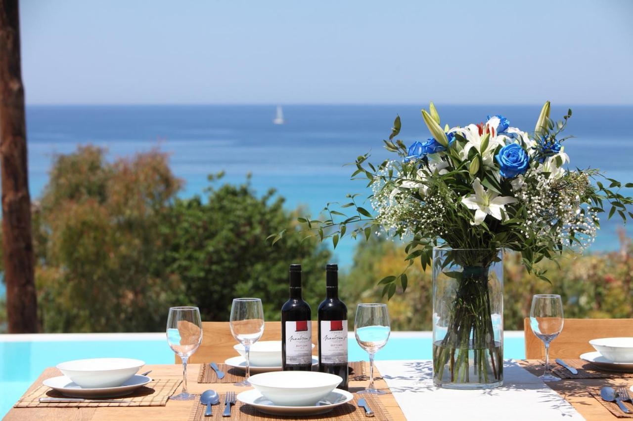 Capro - Milos Bay Villas Áyios Nikítas Exteriör bild