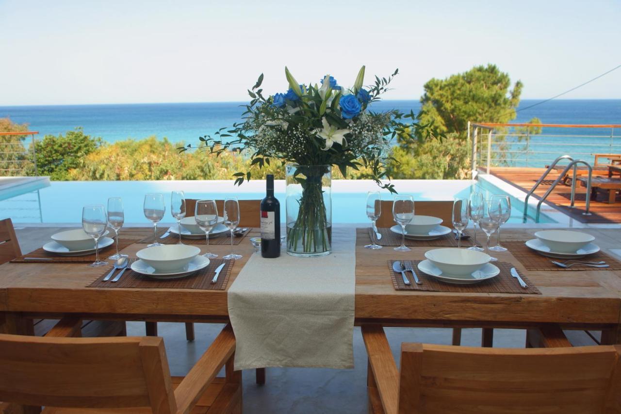 Capro - Milos Bay Villas Áyios Nikítas Exteriör bild