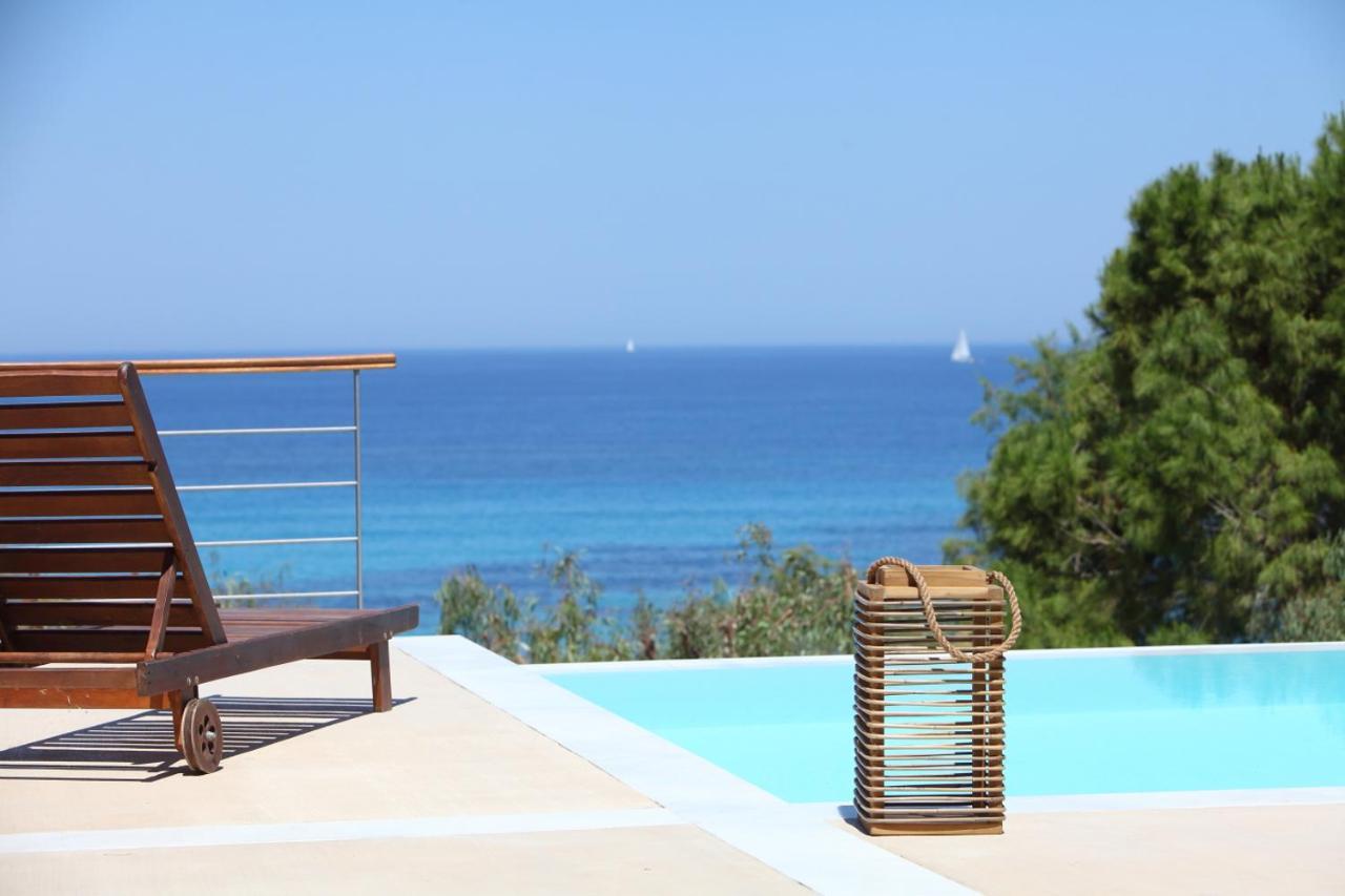 Capro - Milos Bay Villas Áyios Nikítas Exteriör bild